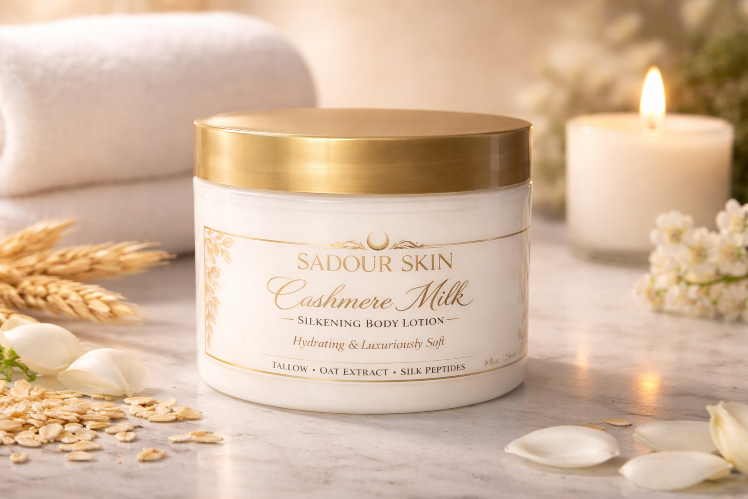 Cashmere Milk Silkening Tallow Body Cream