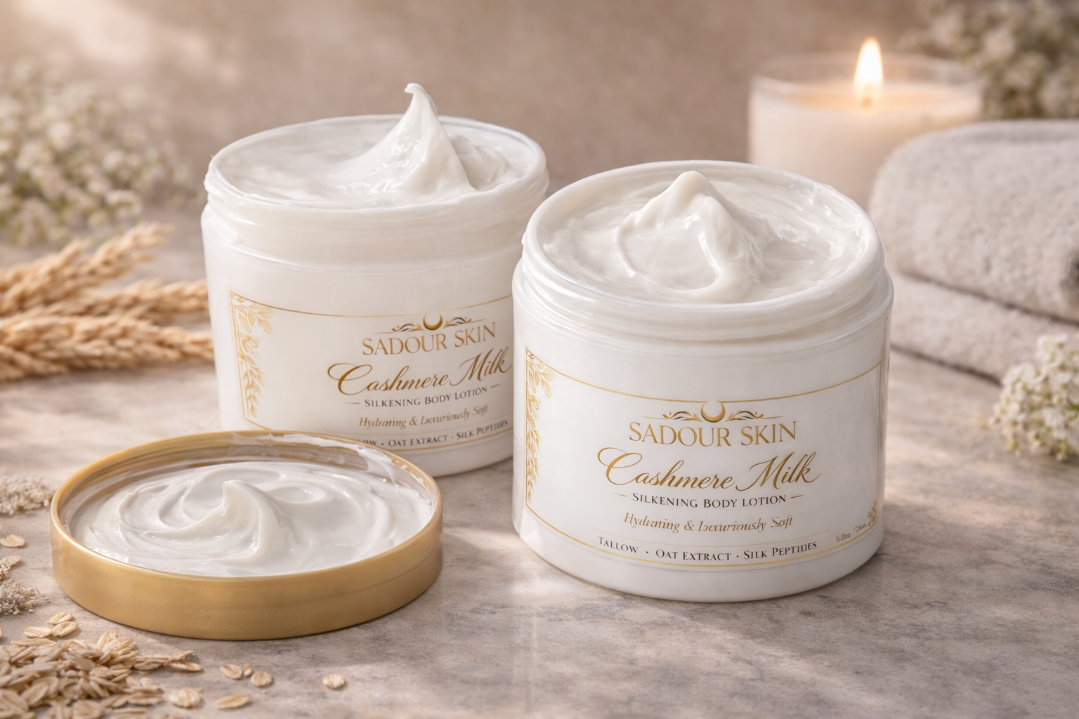 Cashmere Milk Silkening Tallow Body Cream