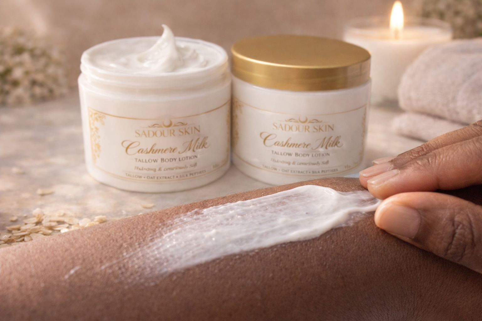 Cashmere Milk Silkening Tallow Body Cream