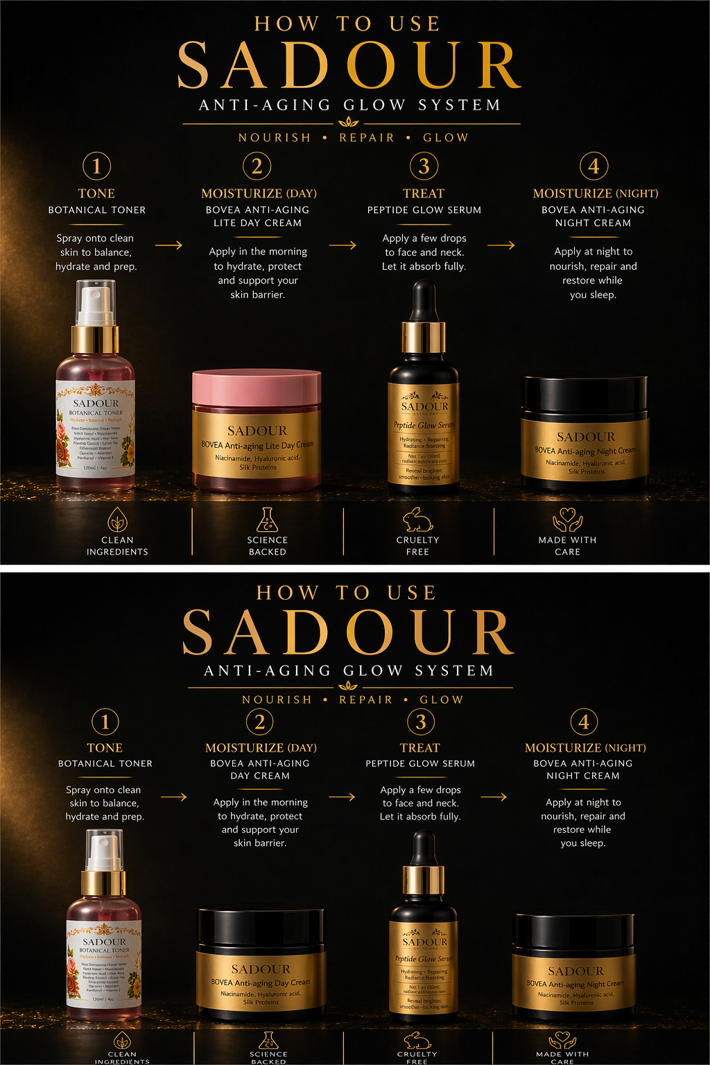 SADOUR Anti-Aging Glow System