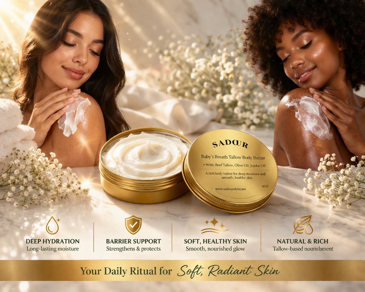 Baby's Breath Tallow Body Butter