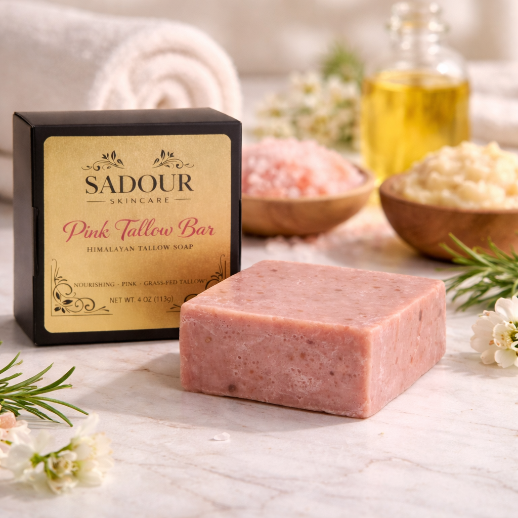 🌸 Pink Tallow Bar