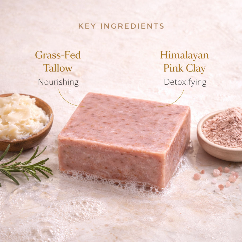 🌸 Pink Tallow Bar