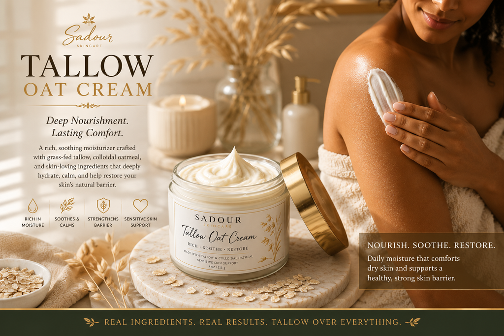 Tallow Oat Cream