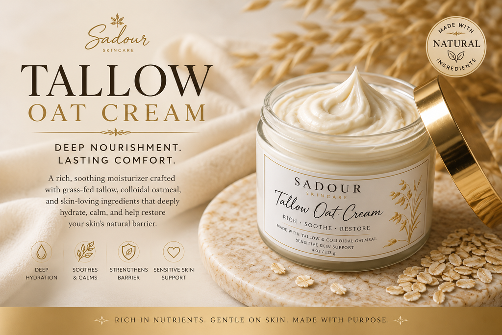 Tallow Oat Cream